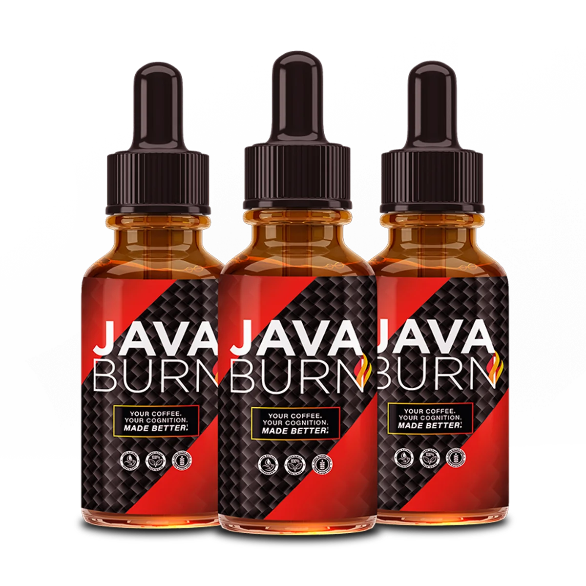 Java Burn Weight Management Health — Front Label